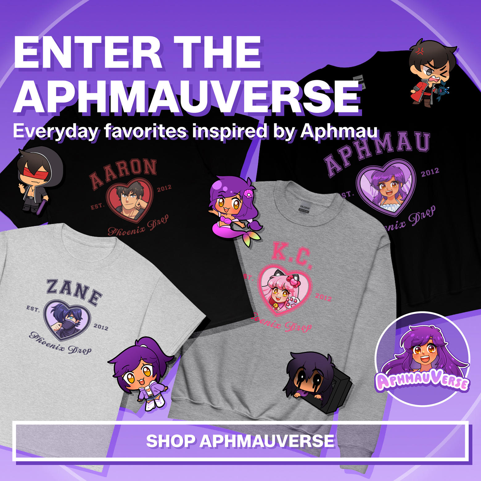 Official Aphmeow Merch